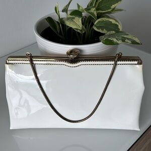 Vintage Evening Clutch Purse in "Perma-Plastic"